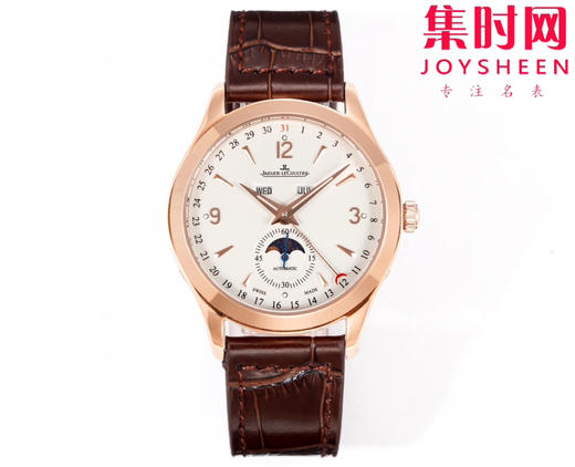 心诚所致，震撼推出 精细美学代表之作—— 5C积家大师系列1558420 男士腕表 6点位真小秒 商品图0