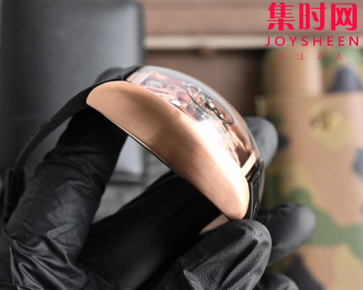 法兰克穆勒『新表』法穆兰 隆重推出Curvex CX 中置陀飞轮镂空 改装定制款 男士腕表 商品图5
