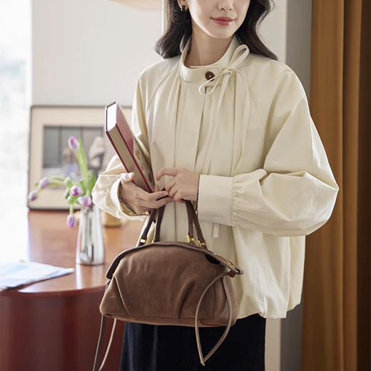 裁缝学苑AH80复古插件立领系带外套纸样风衣短款女装设计感打版裁剪 商品图2