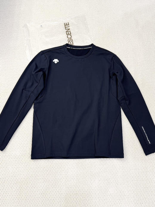 原单正品 DST迪桑特TRAINING系列秋冬加绒打底保暖长袖，
颜色：黑色 灰色 藏蓝色  
尺码：mlxlxxl 商品图1