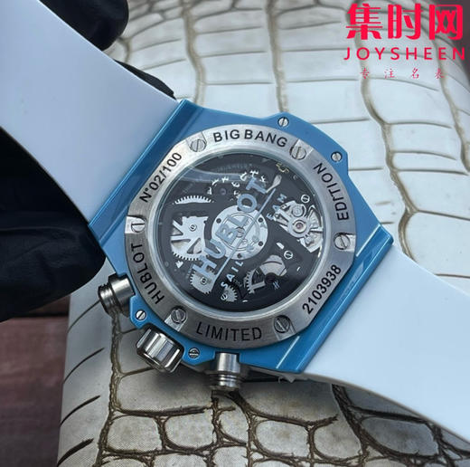 彩色陶瓷壳 男士石英腕表 商品图3