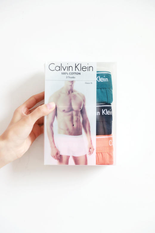 性感引力带，一盒三条内裤。自由呼吸舒适防夹臀平角内裤C101968 商品图4