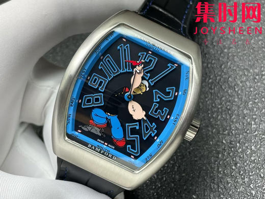 ABF法兰克穆勒 法穆兰 新款Vanguard系列 V45游艇系列"大力水手"男士腕表 商品图3