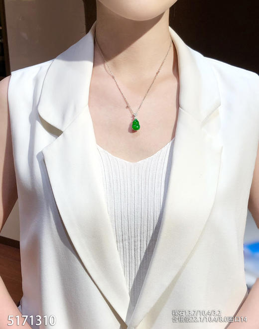 5171310，葫芦戒指吊坠两用款，具体价格微信咨询 商品图4