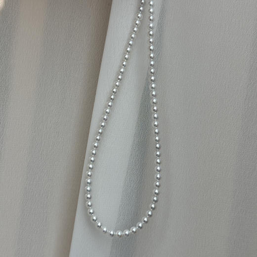 天花板 GRC大证Best Gem Quality  Z ui 高珠宝品质 4.5-5mm 极光正圆完美无瑕 淡水珍珠 一物一证书 商品图7