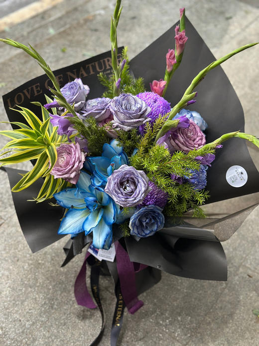 手打吸色玫瑰花束 需提前5️⃣小时预定 商品图0