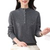 FQ 62-746A羊毛衫半高领针织打底衫宽松 商品缩略图4