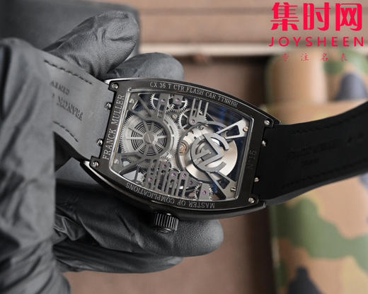 法兰克穆勒『新表』法穆兰 隆重推出Curvex CX 中置陀飞轮镂空 改装定制款 男士腕表 商品图7