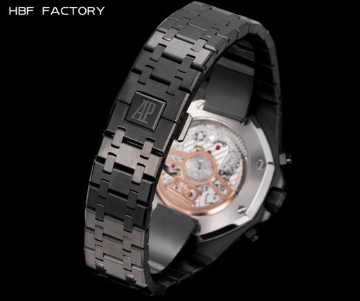 Noob official➕  Factory黑武士26240全黑➕Audemars  Piguet-爱彼  新款（ 5️⃣0️⃣周年庆） V2 版本：升级内影跟正品一致【抛光内影】看时间刻度更加立体 商品图12