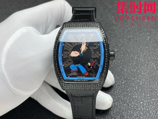 ABF法兰克穆勒 法穆兰 新款Vanguard系列 V45游艇系列“大力水手”男士腕表 商品图0
