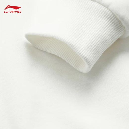 李宁女子冬季加绒套头卫衣AWDU446-1 商品图2