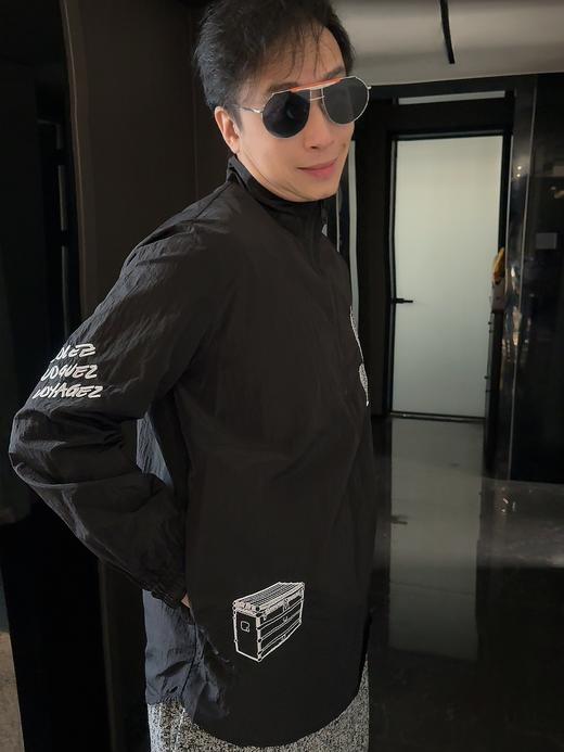 驴家热气球刺绣半拉链衬衫（波哥蕾姐穿M） 商品图1