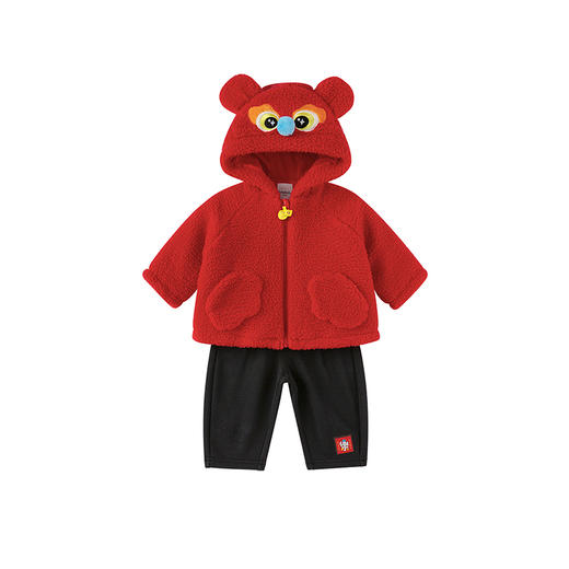 【balaOne】巴拉巴拉儿童套装拜年服两件套男女童装2025新款春装 商品图4