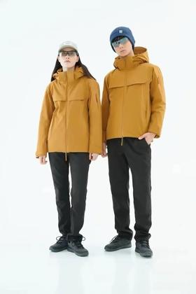 机能王者 可脱卸帽冲锋衣羽绒服 滑雪通勤 双场景 硬壳保暖担当