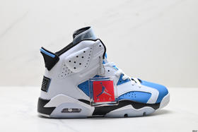 耐克乔丹Air Jordan 6经典复古中帮篮球鞋384664-002男鞋