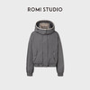 ROMI STUDIO90白鹅绒绵羊毛三防连帽两面穿羽绒外套 RWCWWG5705 商品缩略图0