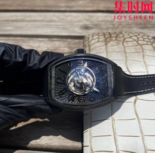 法兰克穆勒『新表』法穆兰  推出 Grand Central Tourbillon 中置陀飞轮 改装定制款 男士腕表 商品图2