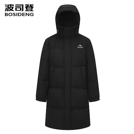波司登2025新款羽绒服男中长款连帽加厚B250246310 商品图0
