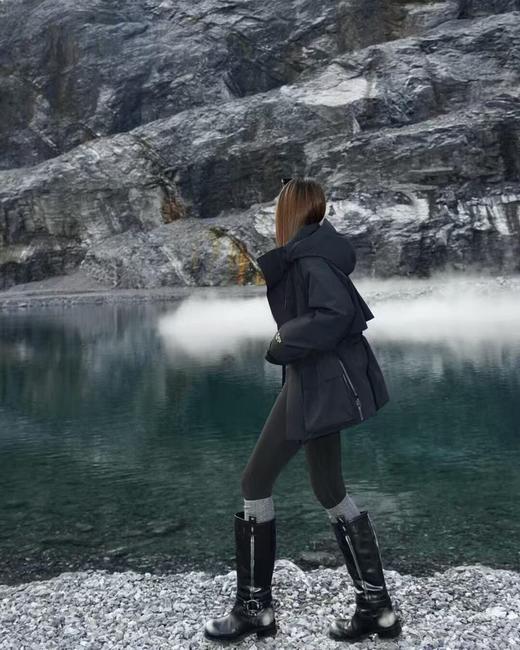 限量牛货出口澳洲单黑武士冲锋衣90白鸭绒羽绒服 商品图13