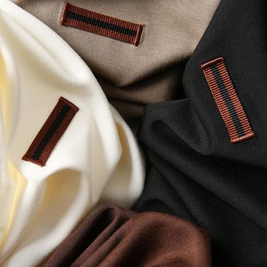 轻奢线羽毛蛋白纤维！高级长绒棉！亲肤柔软！男士休闲打底衫 商品图3