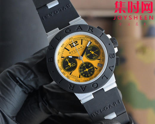 宝格丽Aluminium系列 以"铝+橡胶"的创新材质组合重新定义奢华运动 男士腕表 表径40mm 商品图1