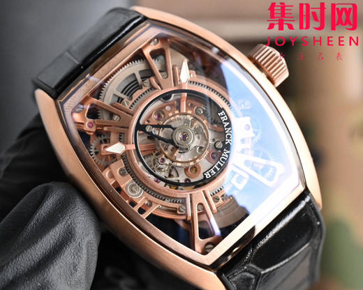 法兰克穆勒『新表』法穆兰 隆重推出Curvex CX 中置陀飞轮镂空 改装定制款 男士腕表 商品图8