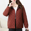 M-8101中年妈妈春装外套洋气上衣2025新款中老年女春秋短款夹棉时尚夹克 商品缩略图3