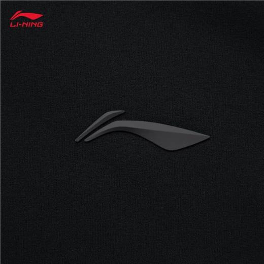 李宁男子冬季加绒拉链开衫卫衣外套AWDU577-1 商品图4