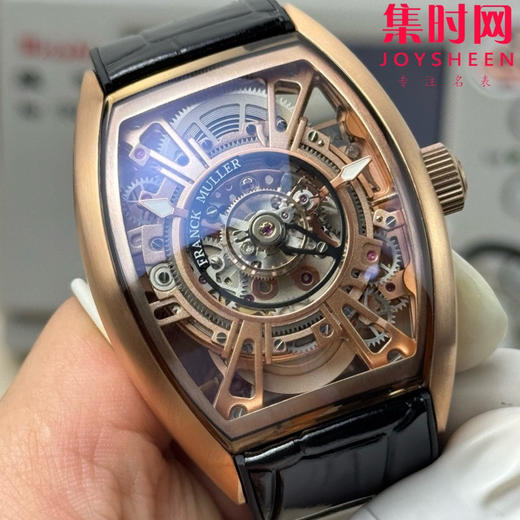 法兰克穆勒『新表』法穆兰 隆重推出Curvex CX 中置陀飞轮镂空 改装定制款 男士腕表 商品图3