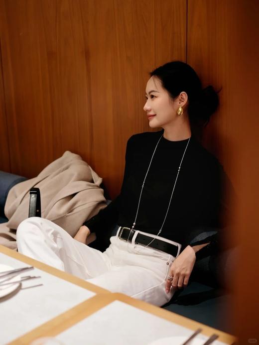 蕉*内蚕丝蛋白德绒打底衫 商品图1