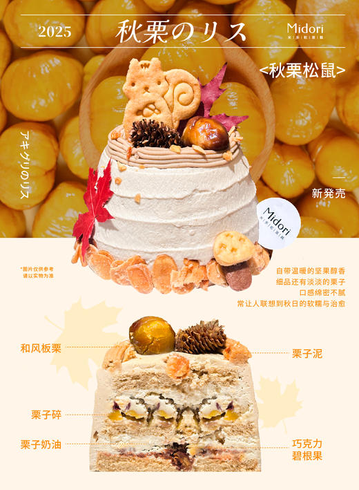 秋栗松鼠 | 口味蛋糕 商品图4