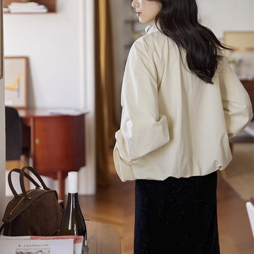 裁缝学苑AH80复古插件立领系带外套纸样风衣短款女装设计感打版裁剪 商品图1