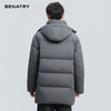贝纳川冬季新品长款面包羽绒服ECF405270 商品缩略图7