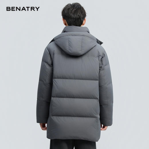 贝纳川冬季新品长款面包羽绒服ECF405270 商品图7