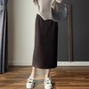 下单3-5天发货！ORIGNAL&CO 醋酸羊毛直筒裙 醋酸羊毛加绒面料，⁤柔软丝滑，防寒保暖​，四骨收腰设计，A字版型，⁮显瘦遮胯 商品缩略图11