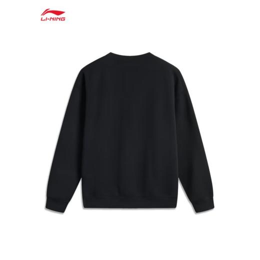 李宁男子加绒保暖套头卫衣AWDU699-4 商品图1