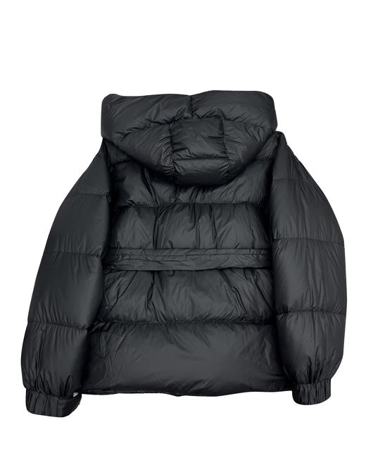 女款连帽腰带羽绒服 商品图1