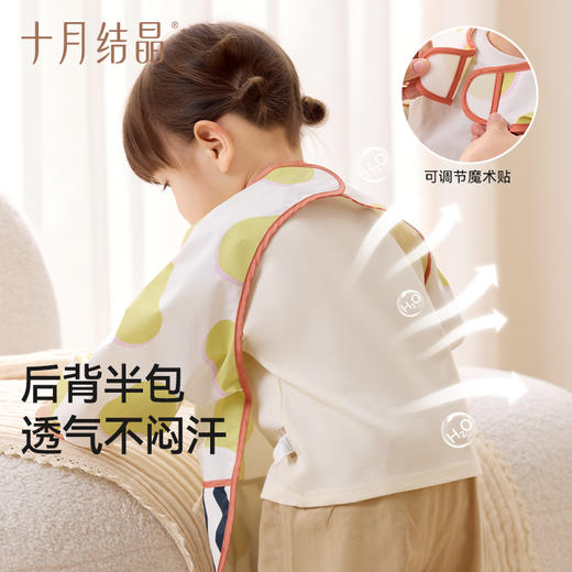 一体式餐椅罩衣宝宝吃饭围兜婴儿辅食饭兜防水防脏儿童 商品图3
