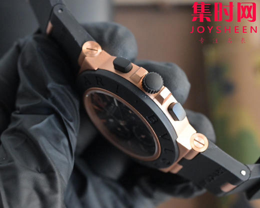 宝格丽Aluminium系列 以"铝+橡胶"的创新材质组合重新定义奢华运动 男士腕表 表径40mm 商品图4
