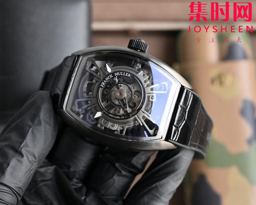 法兰克穆勒『新表』法穆兰 隆重推出Curvex CX 中置陀飞轮镂空 改装定制款 男士腕表 商品图3