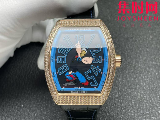 ABF法兰克穆勒 法穆兰 新款Vanguard系列 V45游艇系列"大力水手"男士腕表 商品图2