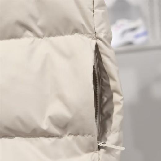 李宁男子冬季防泼水鹅绒羽绒服马甲AMRU003-6 商品图3