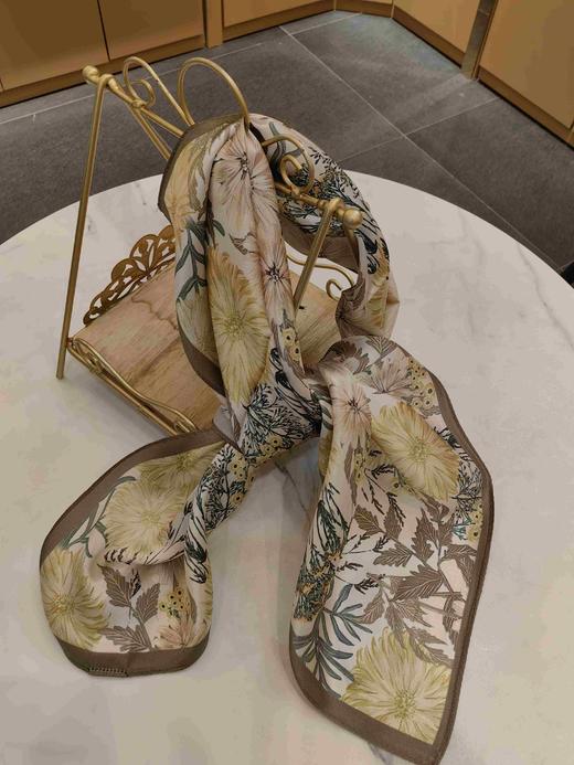 优品堂『迷缀』70×70桑蚕丝方巾 商品图8