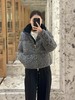女款Brezesse毛呢短款羽绒服018 商品缩略图3