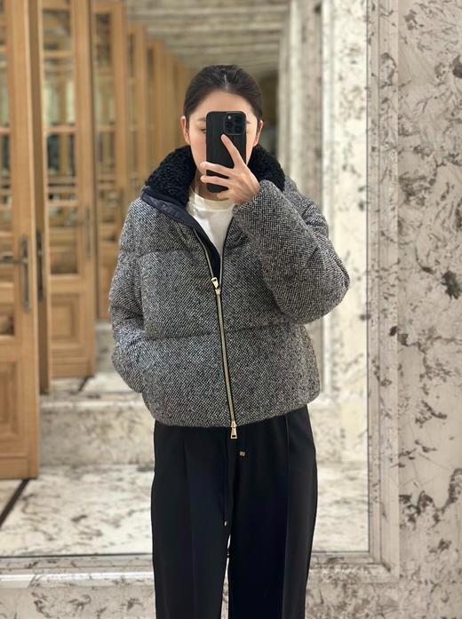 女款Brezesse毛呢短款羽绒服018 商品图3