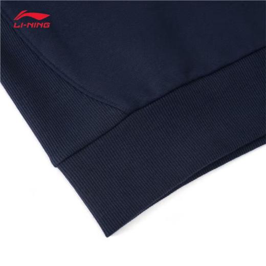 李宁女子冬季加绒套头卫衣AWDU446-5 商品图4