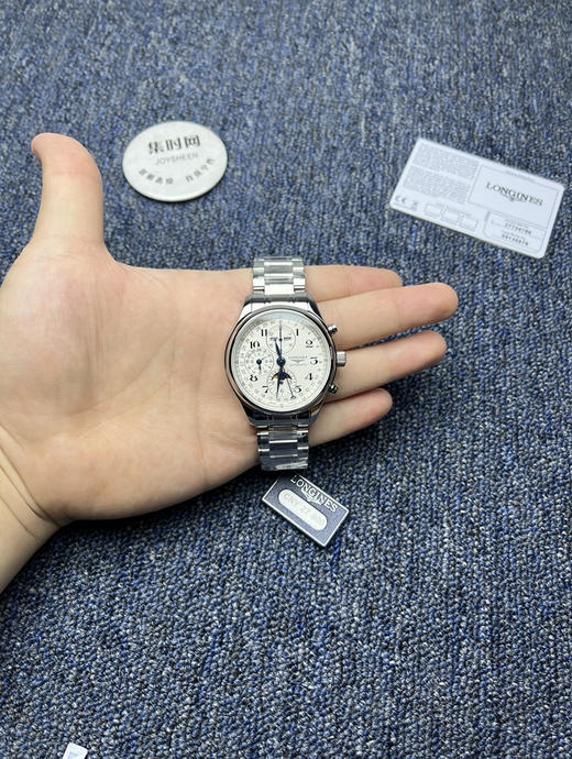 GS浪琴名匠月相系列 名匠八针月相42mm 男士腕表——万千精妙，汇于一盘 商品图8