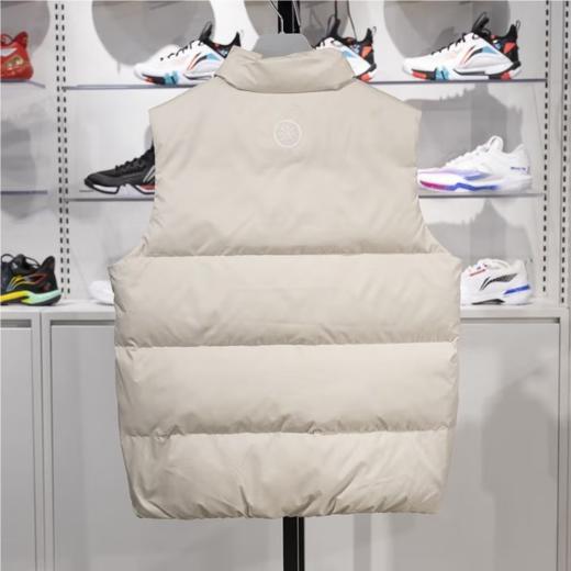 李宁男子冬季防泼水鹅绒羽绒服马甲AMRU003-6 商品图1