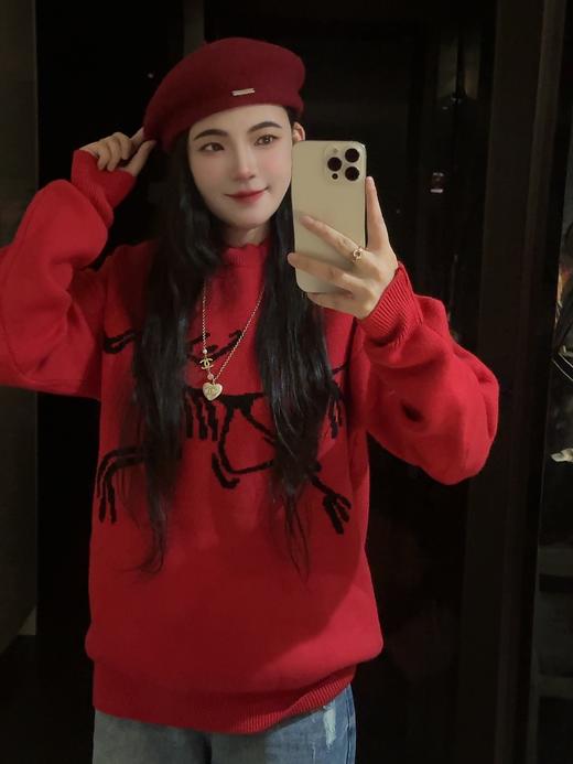 鸟家重磅秋冬款加厚圆领套头卫衣 商品图9