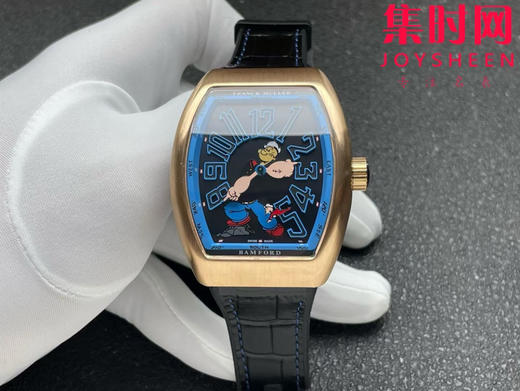 ABF法兰克穆勒 法穆兰 新款Vanguard系列 V45游艇系列"大力水手"男士腕表 商品图0